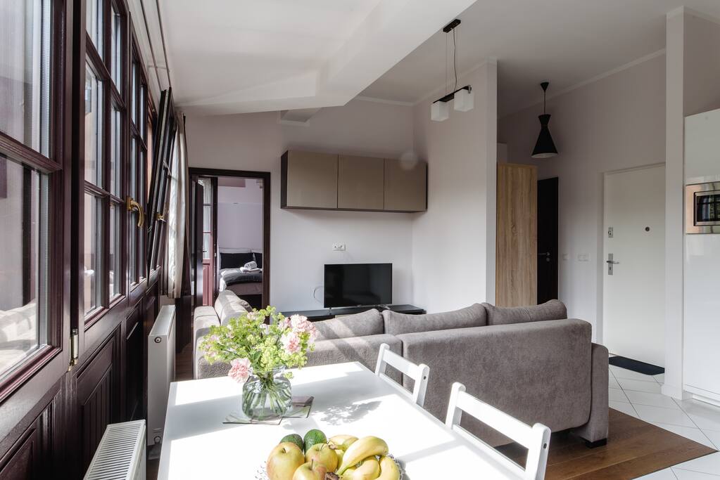 Eating Table in the Living Room