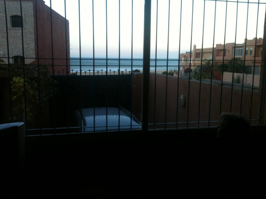 depuis le salon