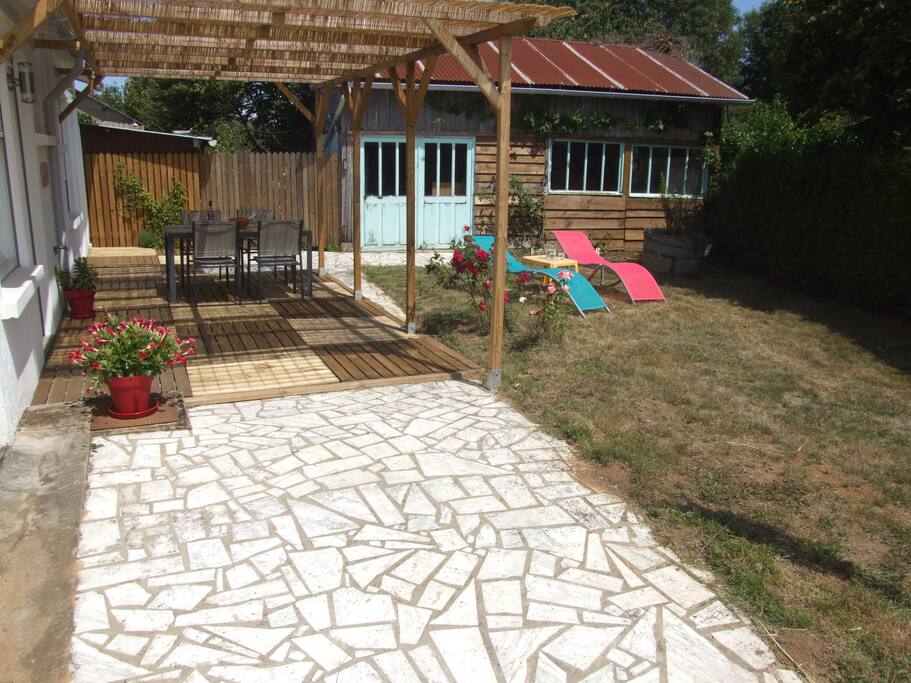 Plenty of room for outdoor dining