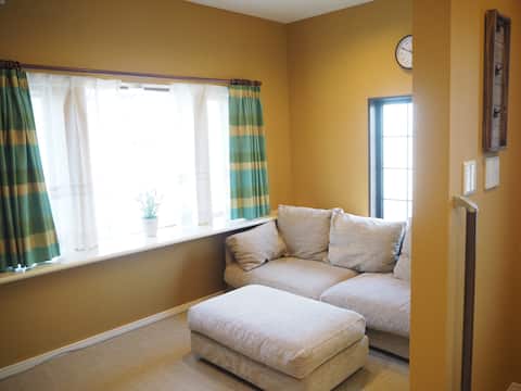 Within walking distance of Niigata Furumachi downtown, luxury private home, Simmons bed, parking inc