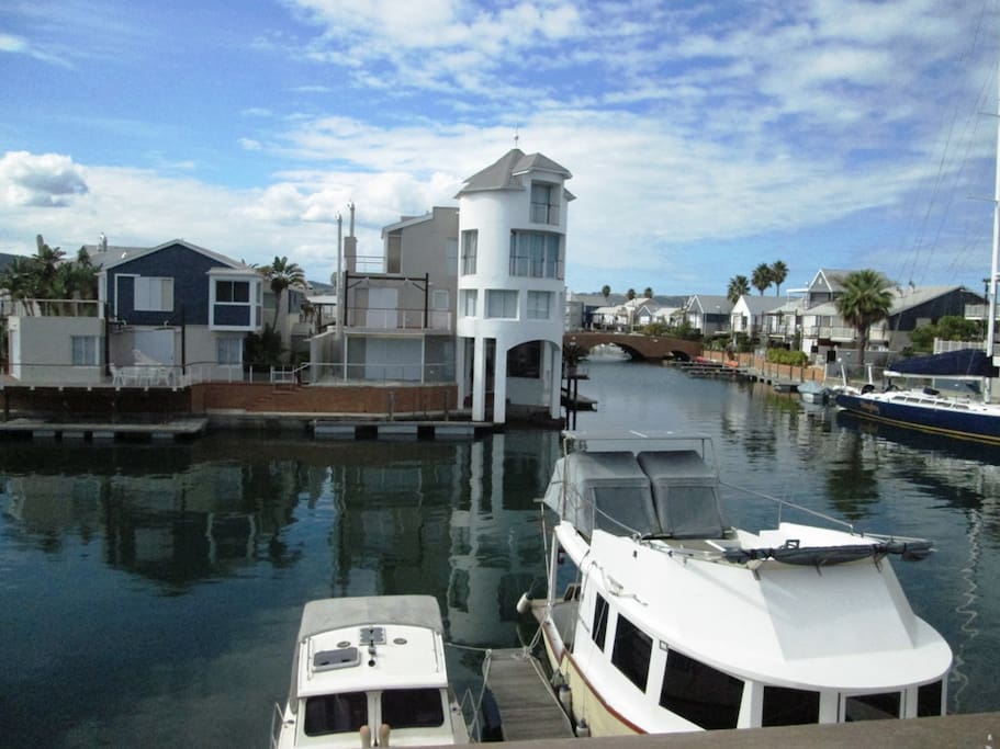 View of Knysna Quays