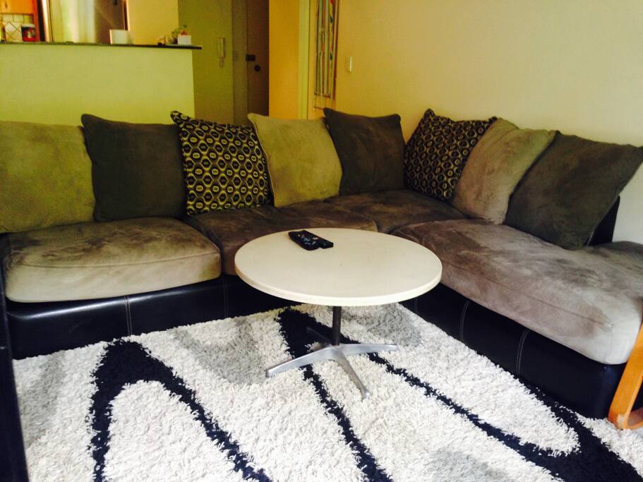 Amazing corner sofa.
