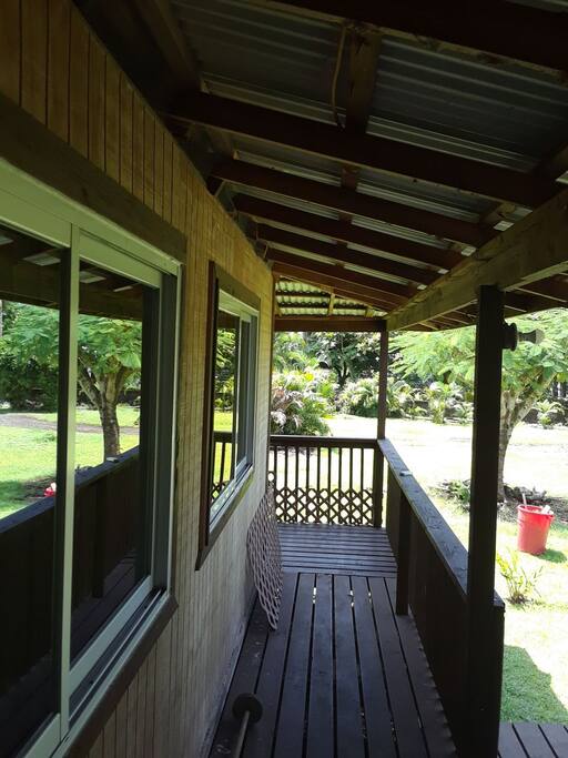 front porch side view...