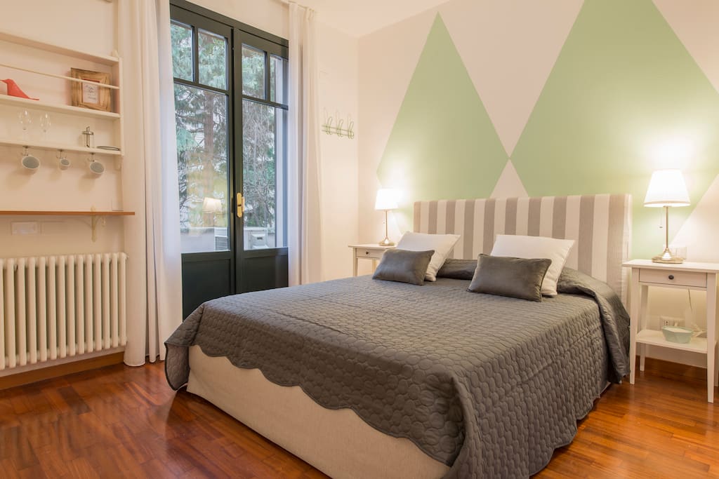 DREAM: super deluxe room - bedroom with access to the private terrace