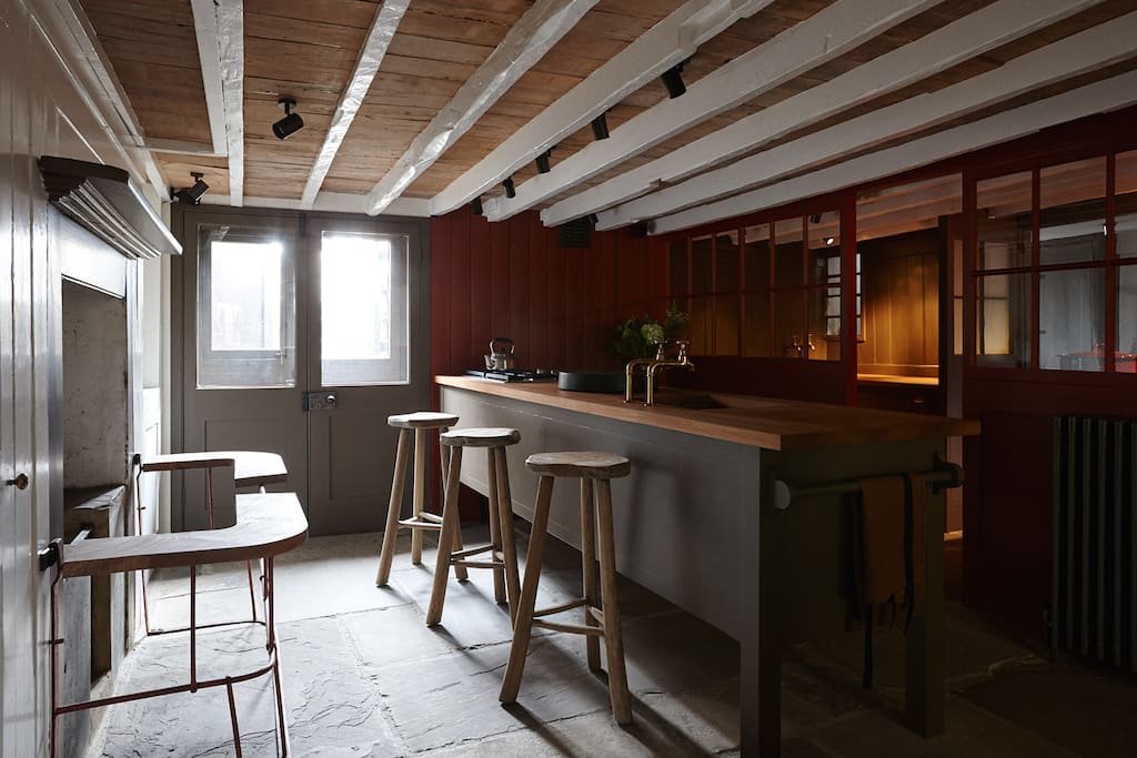View of the house's kitchen
