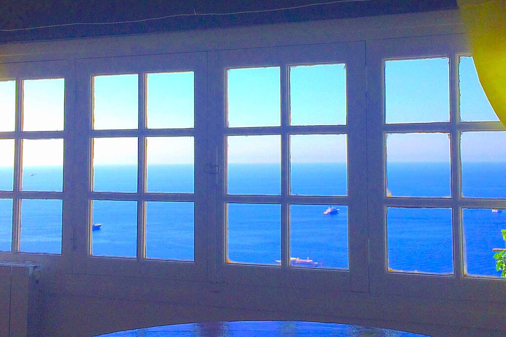 Bedroom window.