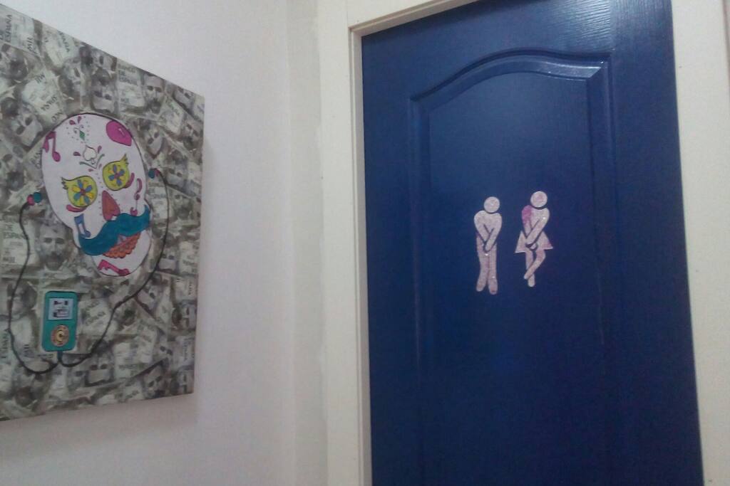 Puerta del baño