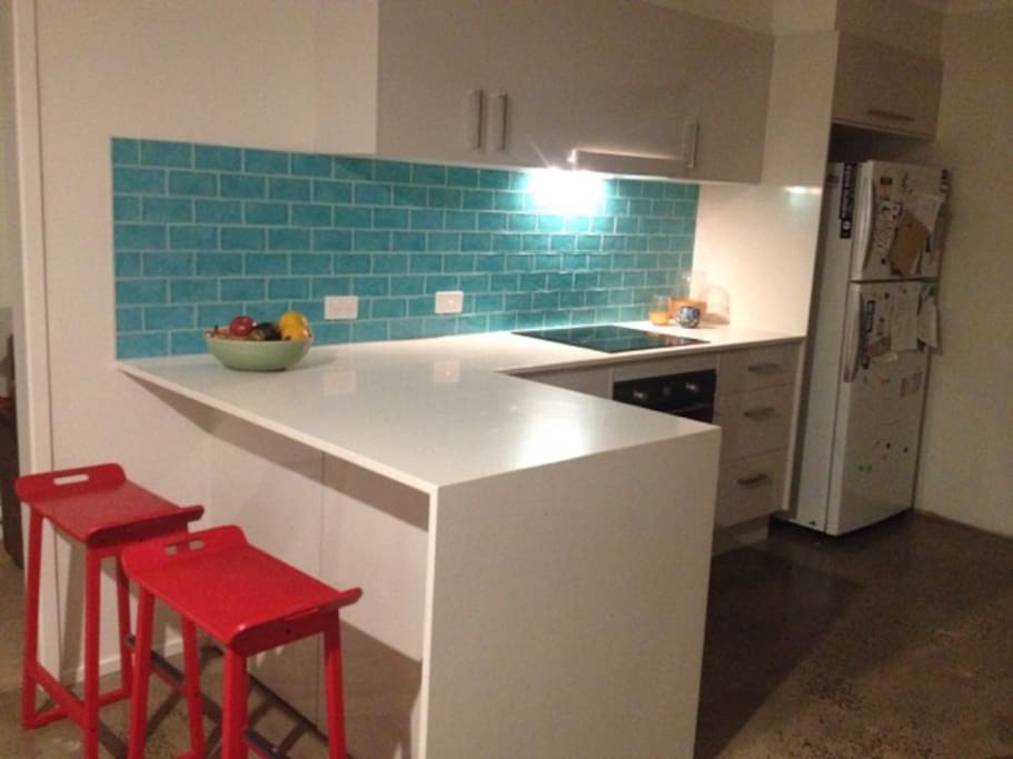 Our kitchen is newly renovated