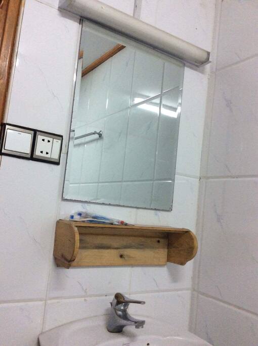 Private toilet and shower room for each room