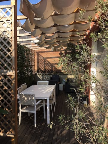 Luxury apartment with terrace