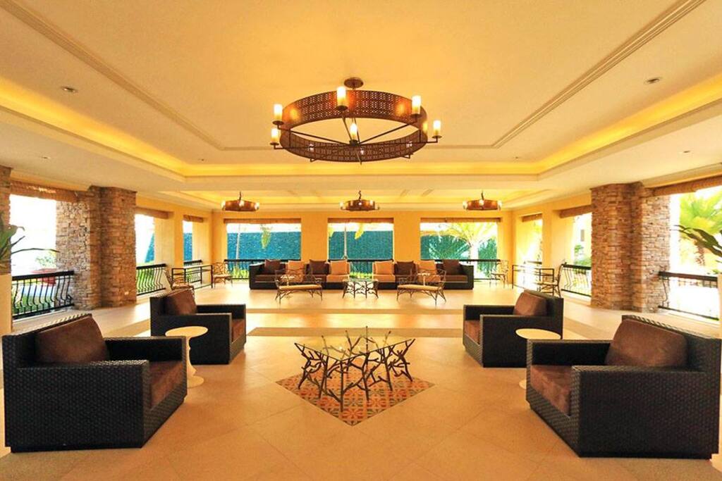 chill and lounge in the the reception area.............
