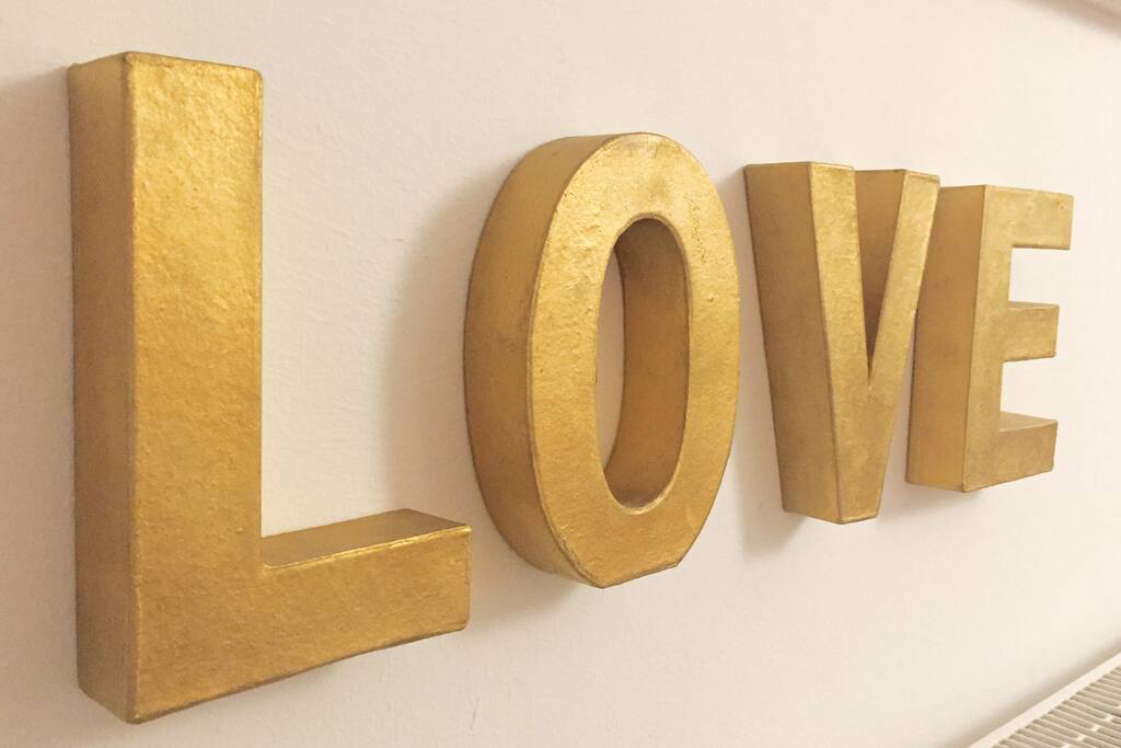 Wanddeko "LOVE"