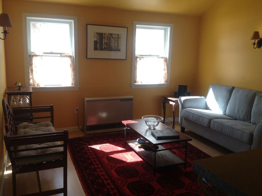 Sitting area.