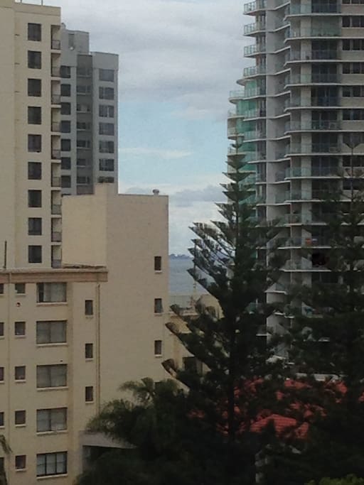 City views from apartment