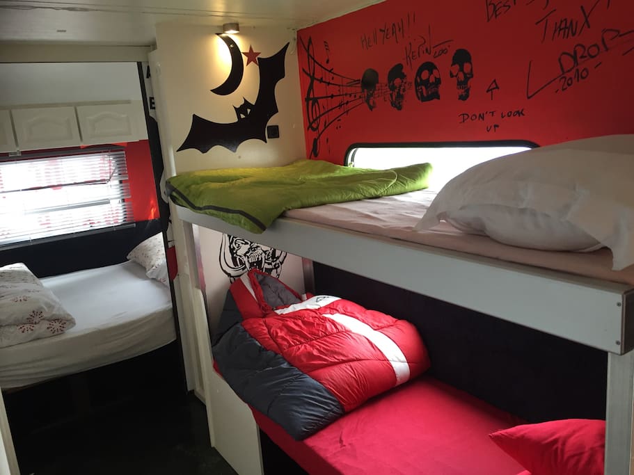 Cozy bunks