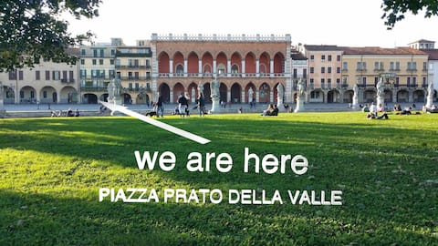 Padua Prato della Valle, wifi a bezplatné parkovanie