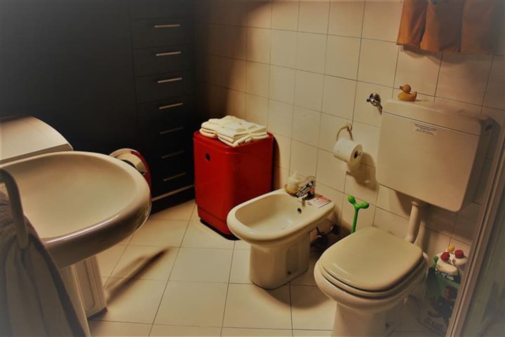 Bagno privato con doccia