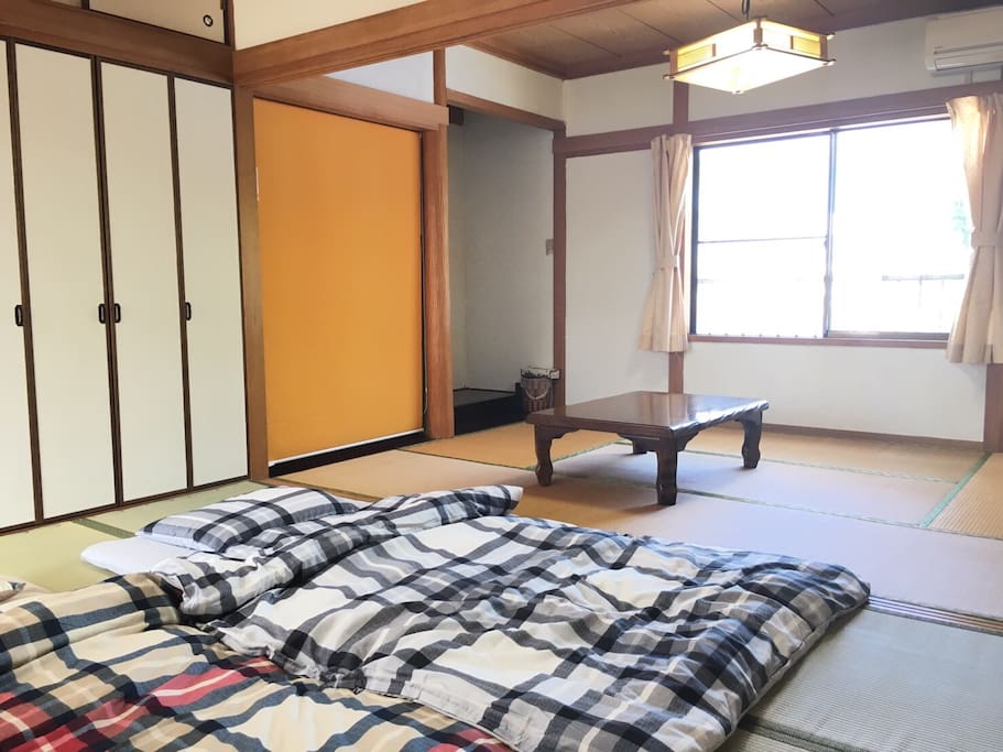 2nd floor TATAMI bedroom for 4 people