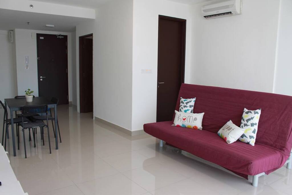 Living Room, all the guest can share the living room