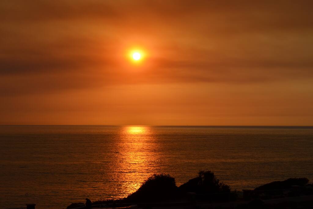 Beautiful sunsets on the deck