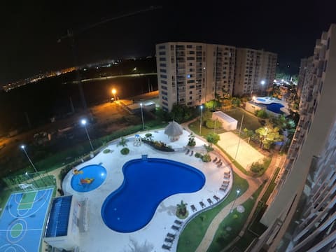 New apartment furnished in Rícaurte C/brand.