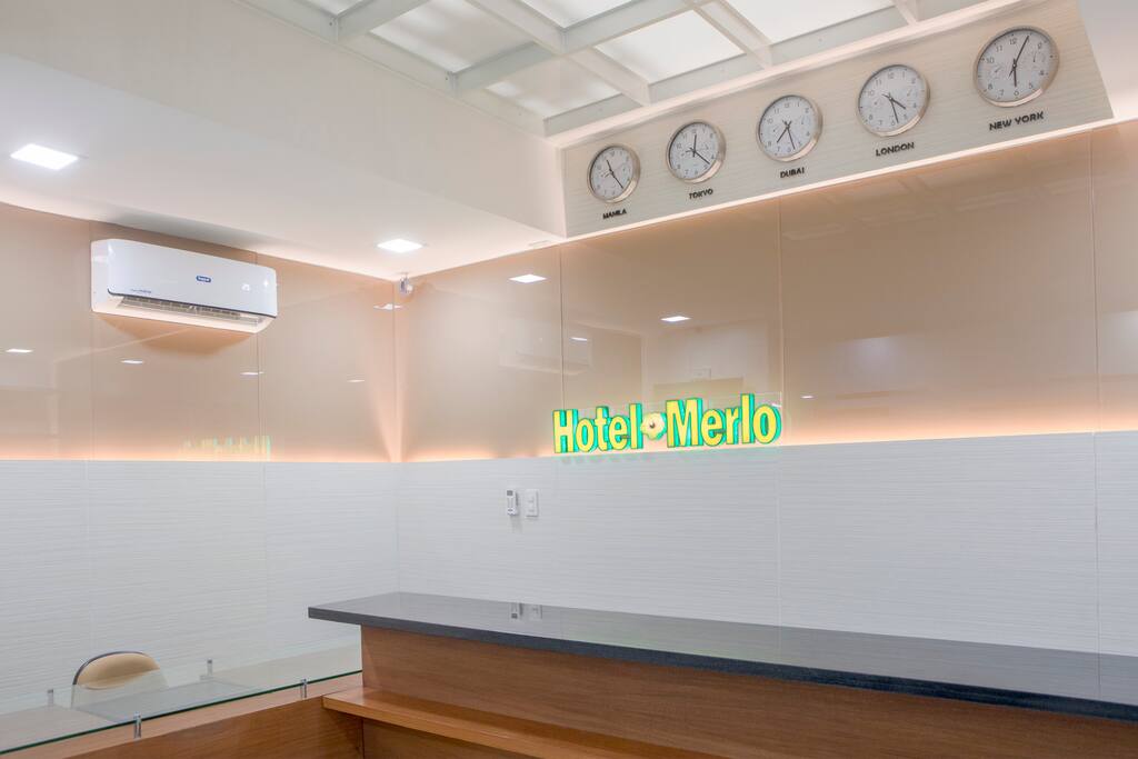 Hotel Merlo Reception Area