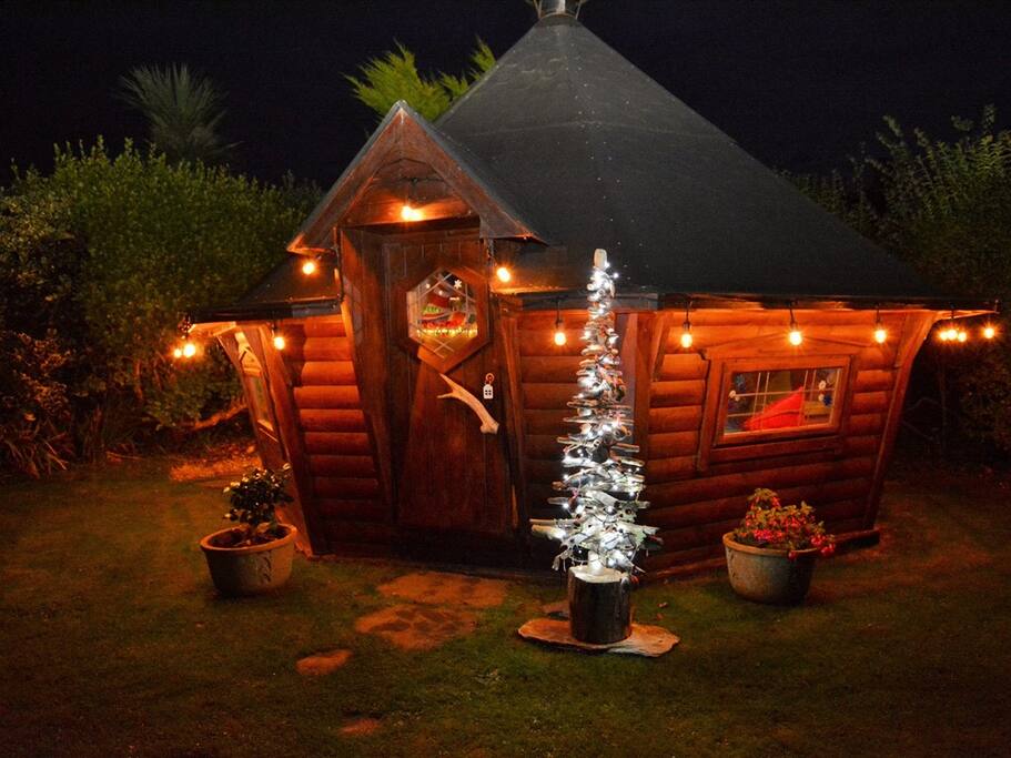The Cabin at Christmas Time