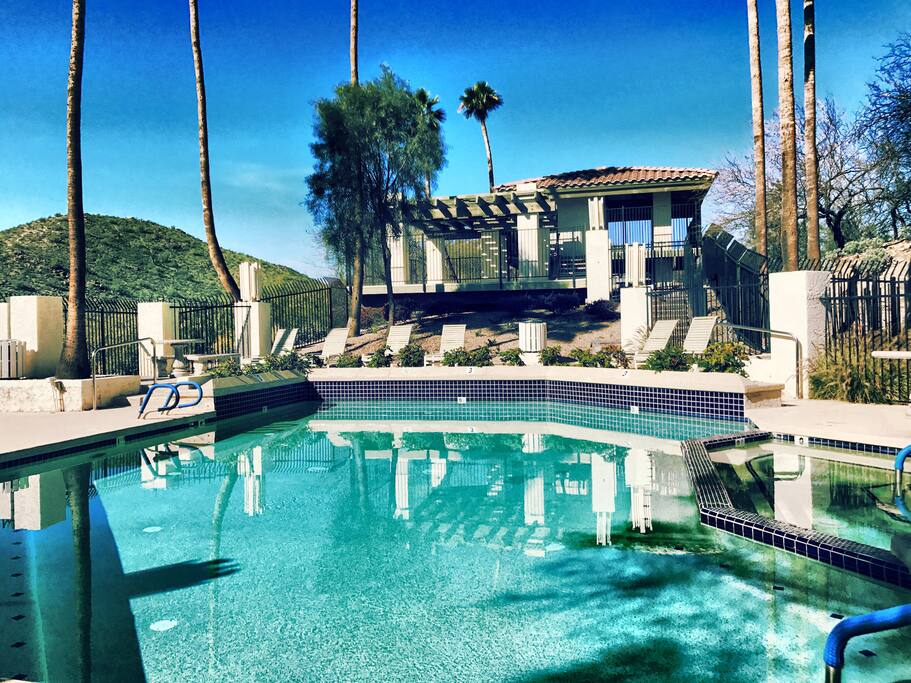 mountaintop pool