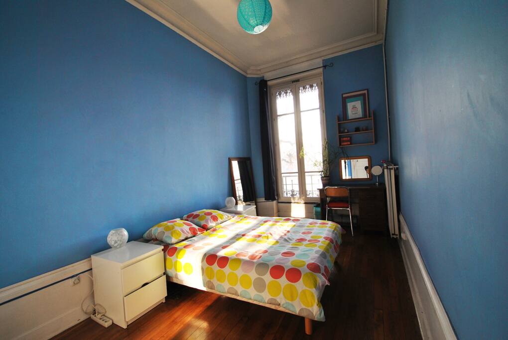 Chambre bleue