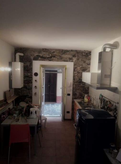Cucina e cortiletto interno