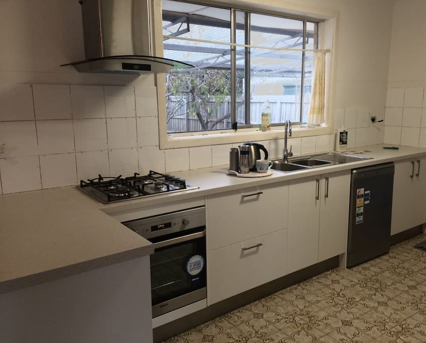 Newly renovated kitchen