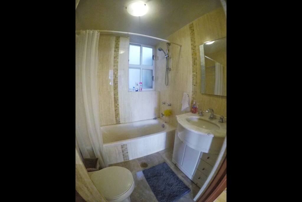 The bathroom