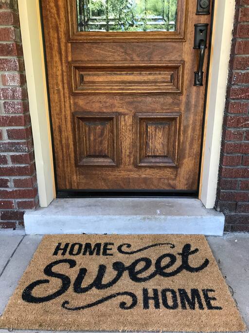 Welcome to our home!