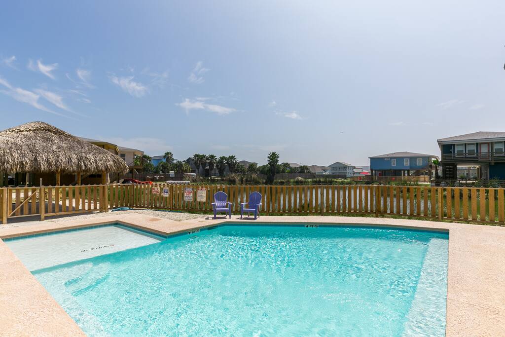Dive in to cool off on hot days.