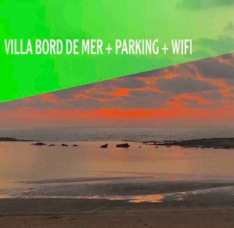 Superbe villa bord de mer (plage Val d’Or, Rabat)
