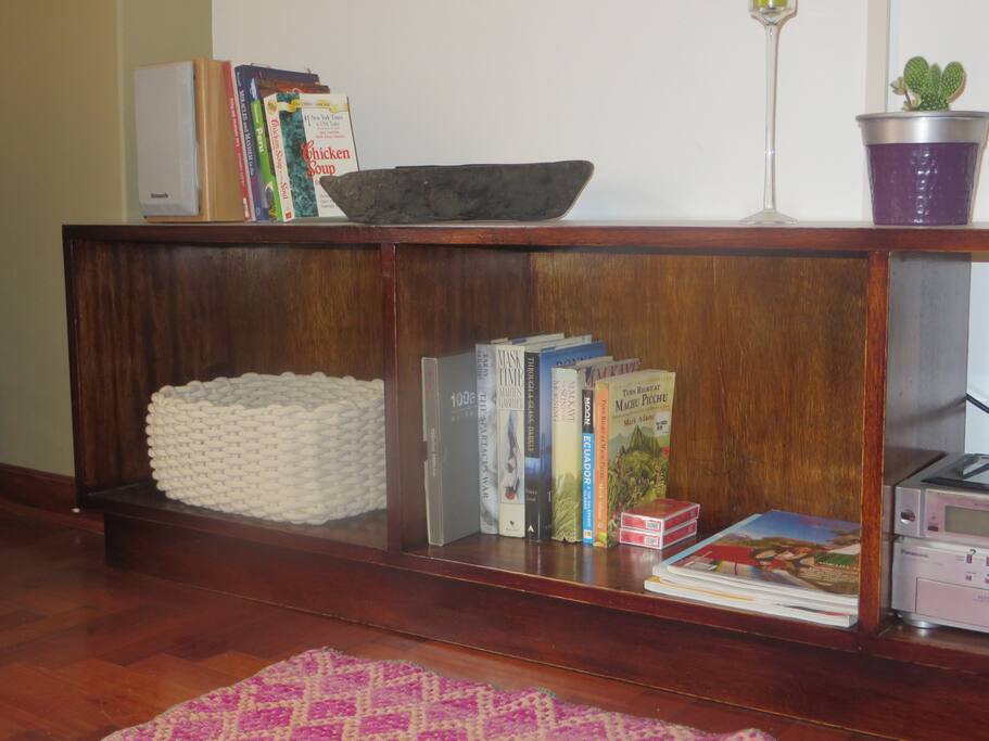 Lectura y música para sentirse como en casa