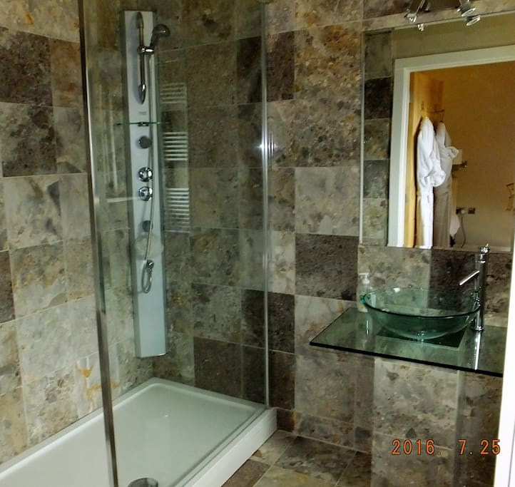 Walk in en suite shower bedroom 1