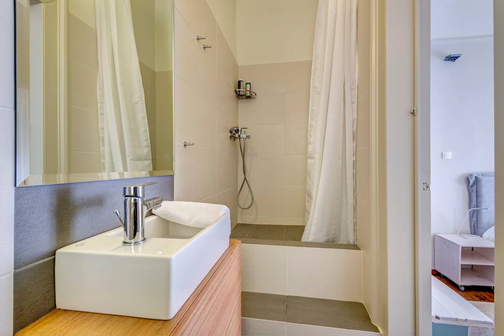 The bathroom