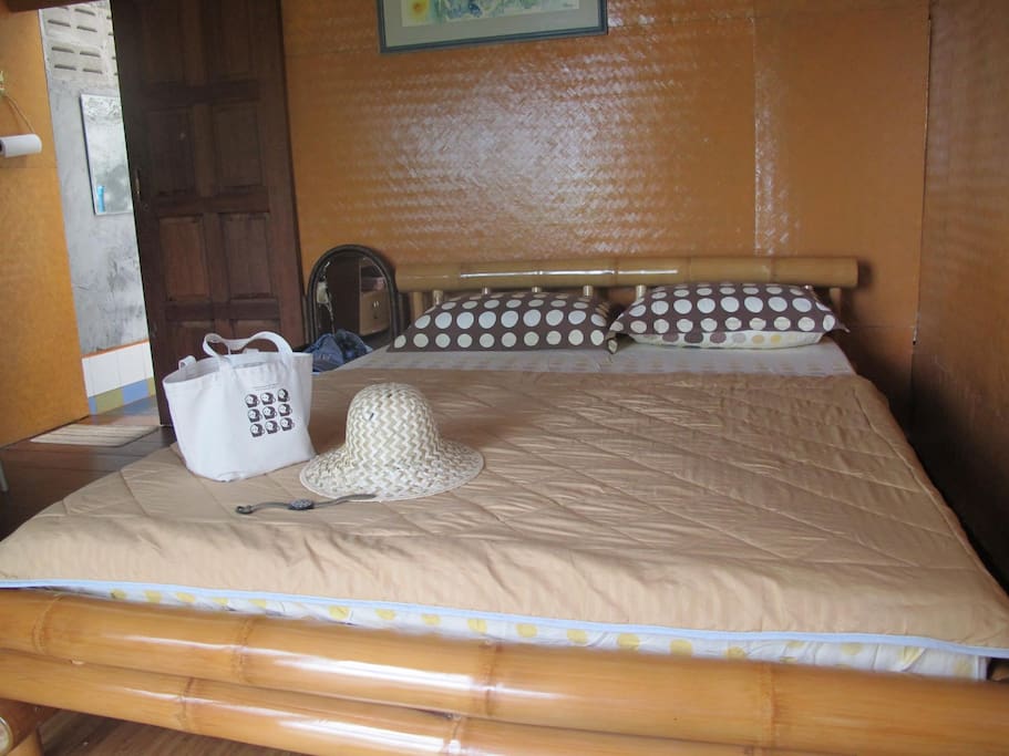 Clean, comfortable bed