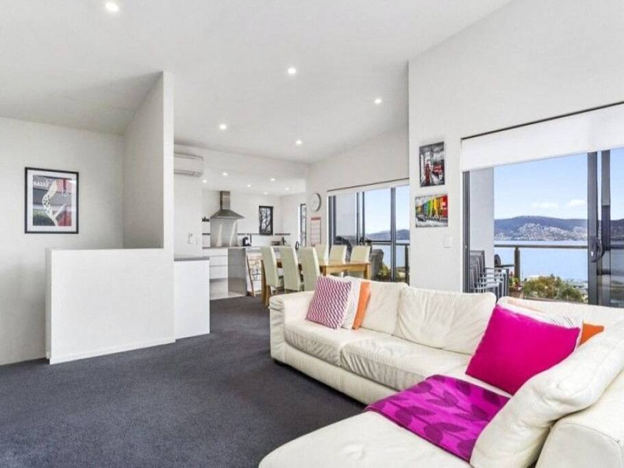 Lounge and Kitchen