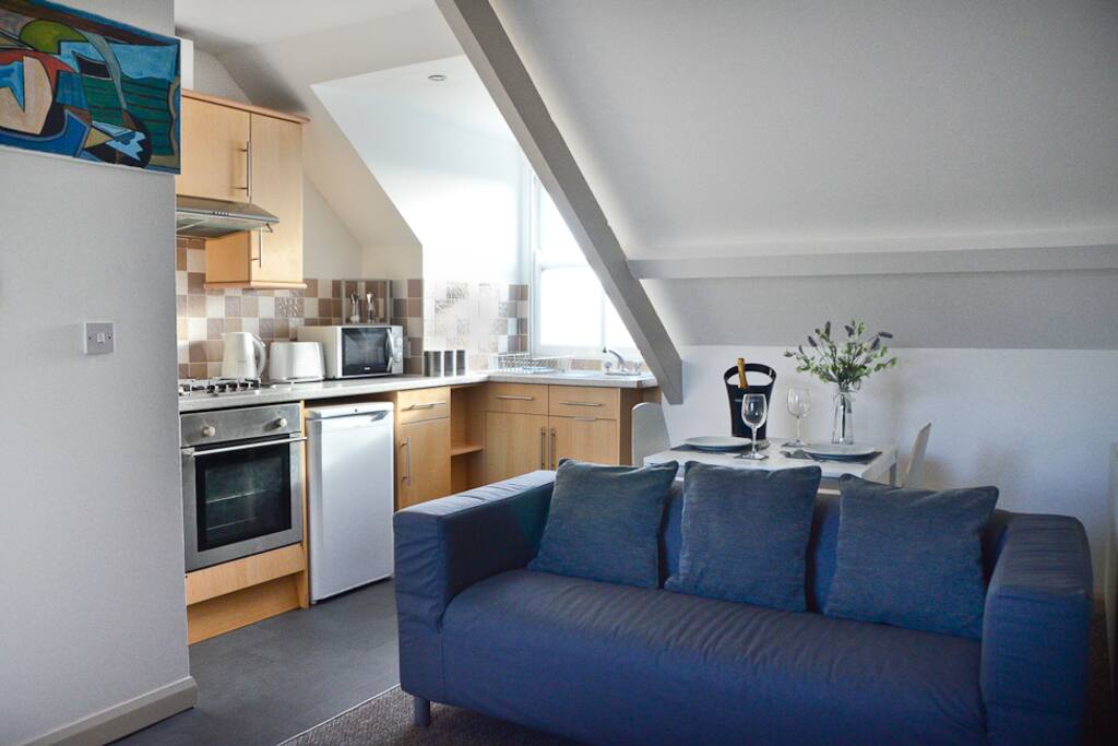Living and dining area