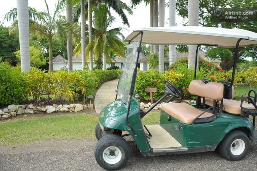 Private golf cart for Seafore