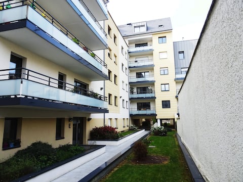 Rouen gare T3 69m2 parking privé