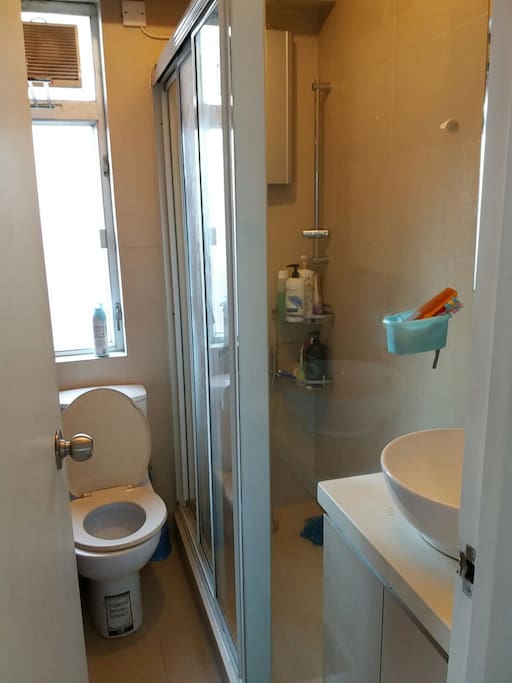 Bathroom with Toilet and Shower