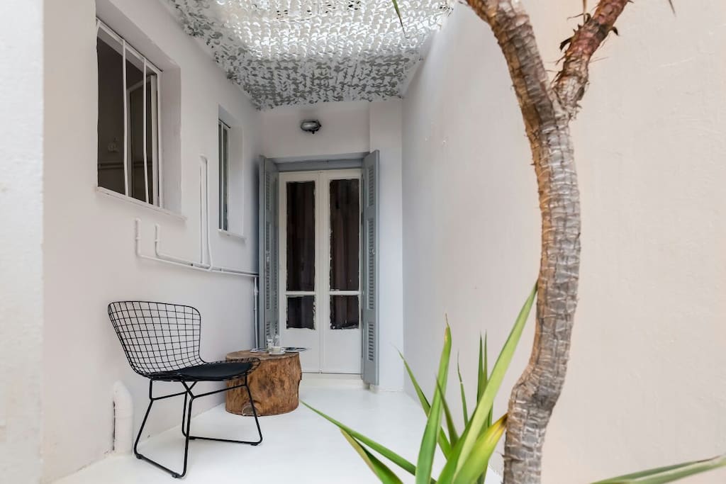 12sqm private garden area