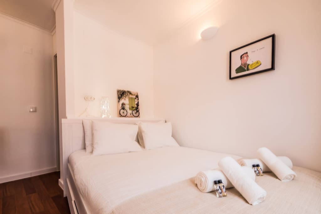 double bed - on the 2nd floor