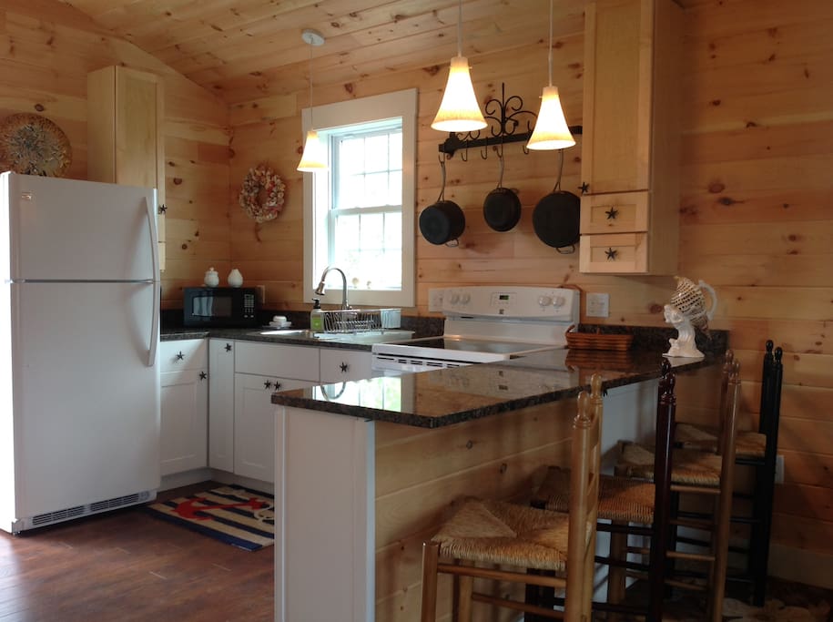 Fully equipped kitchen