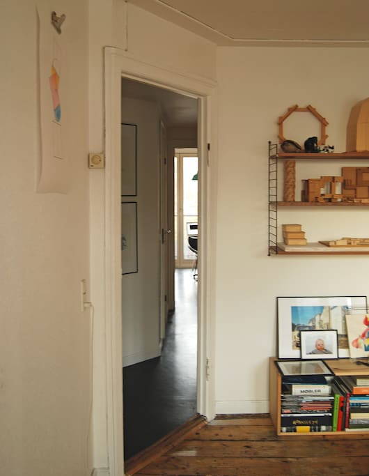 Living room + hallway