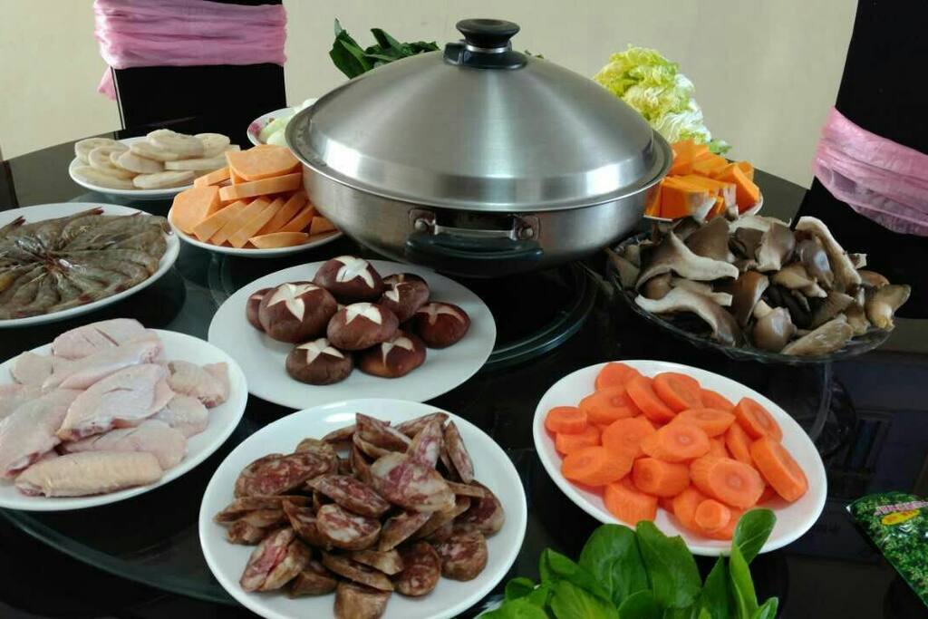 无水火锅美食