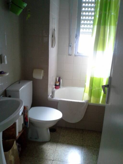 baño a compartir